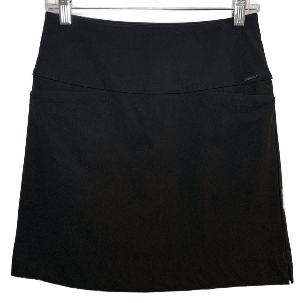 Black Skort Golf Size S SC&Co Women Activewear Pockets Tennis Athleisure EUC
